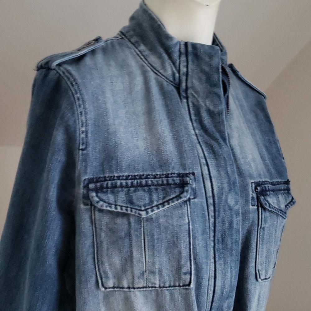 Liverpool Jeans Company Women's Denim Utility Jacket,  Size S - Picture 8 of 16